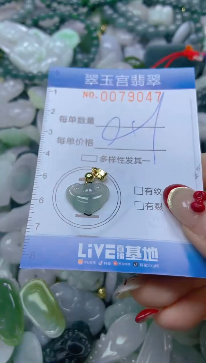 【闪购商品】翡翠颈饰未镶嵌闪购0079047