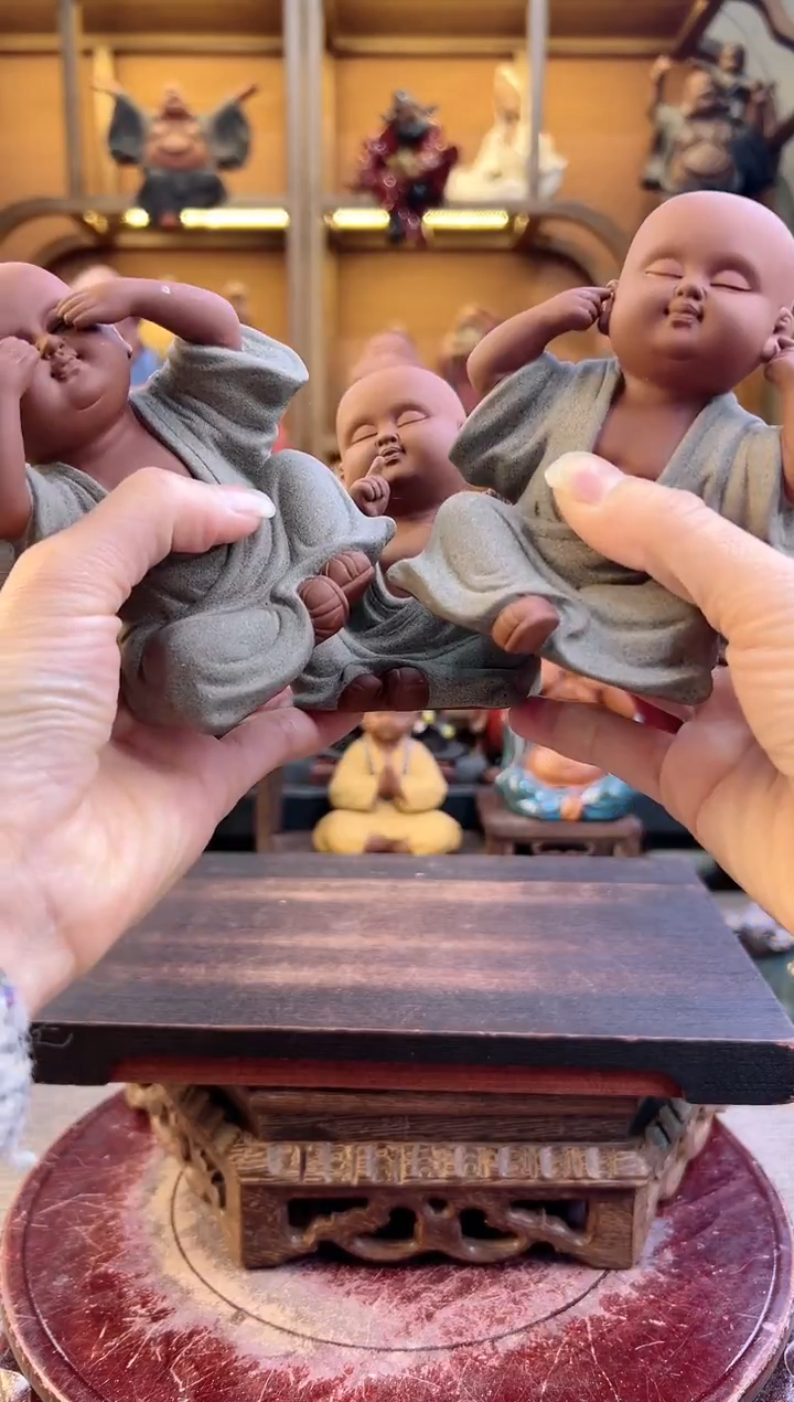 紫砂茶宠器闵紫砂茶宠摆件