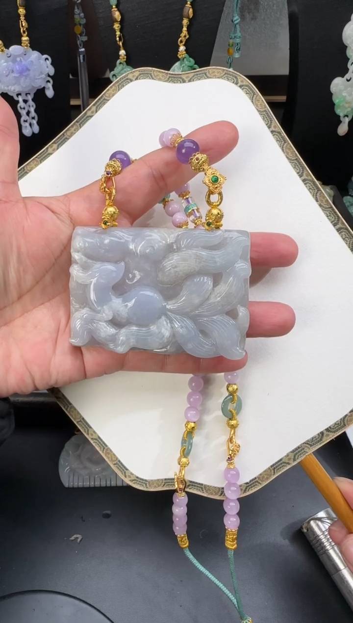 【闪购商品】翡翠颈饰未镶嵌拍照