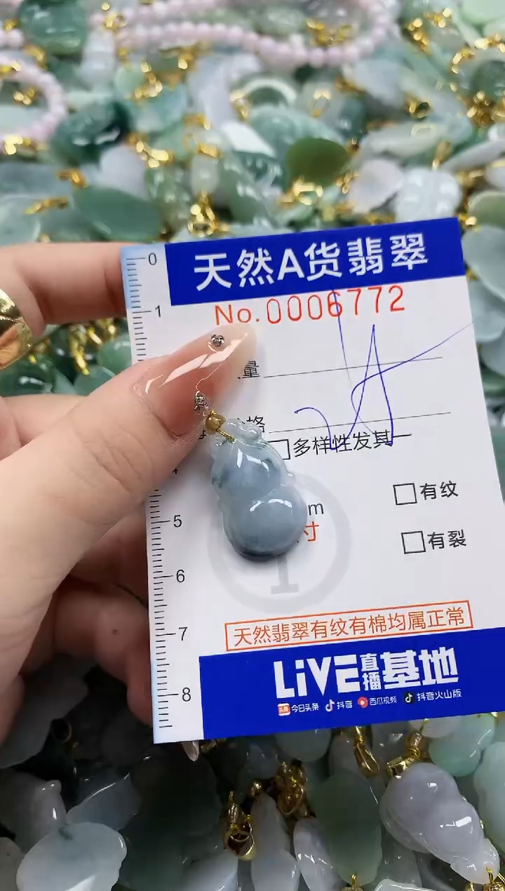 颈饰未镶嵌翡翠天然A货翡翠