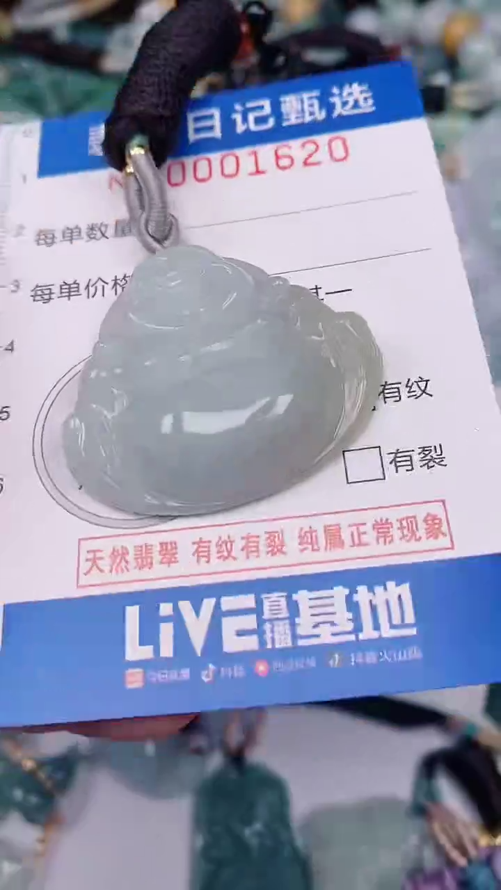 【闪购商品】翡翠颈饰未镶嵌00001620