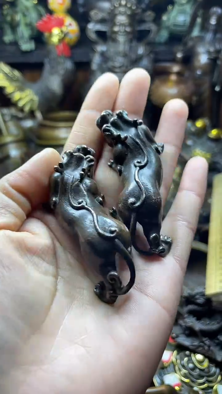 闪购链接，点击下单，有运费险，铜摆件