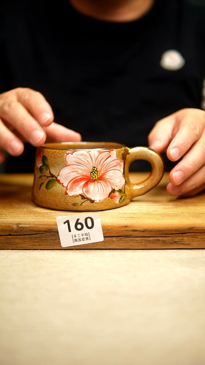 @@陶园瓷舍@@纯手工手绘@高温釉下彩