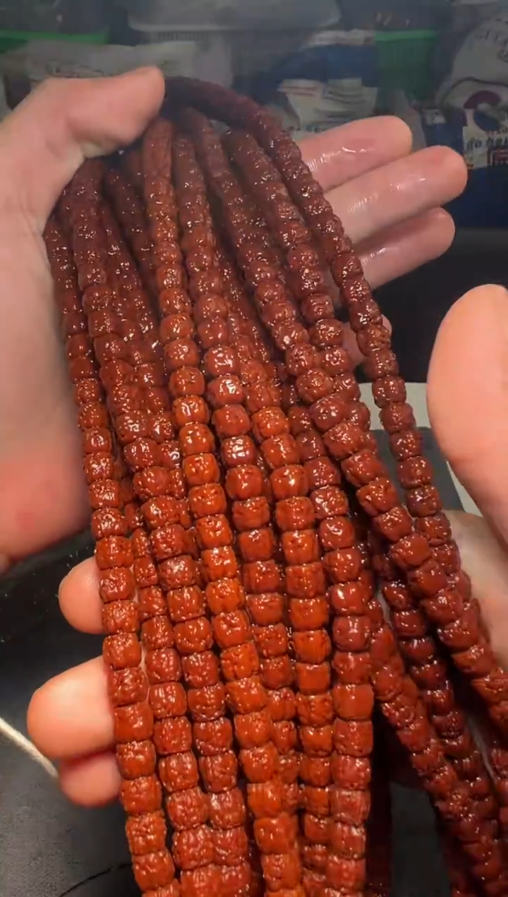 手串金刚菩提超头精挑龙切佛手108-8mm