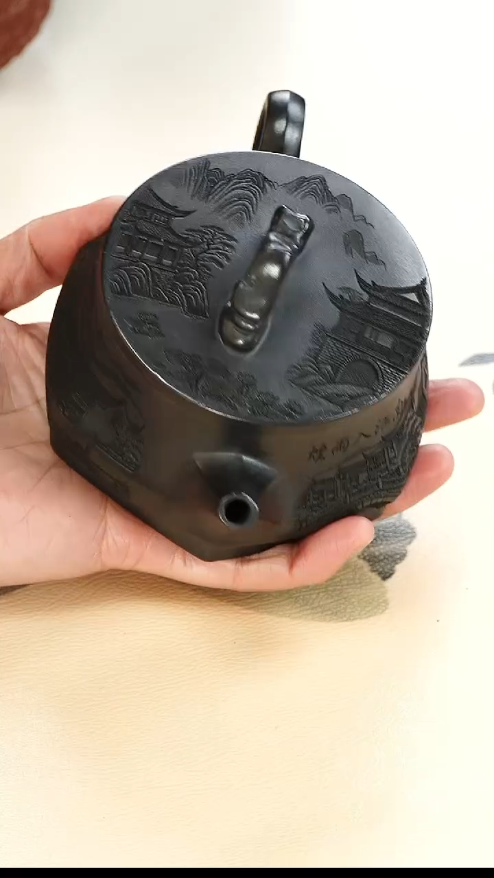 茶壶紫砂宜兴正品原矿紫砂壶孤品