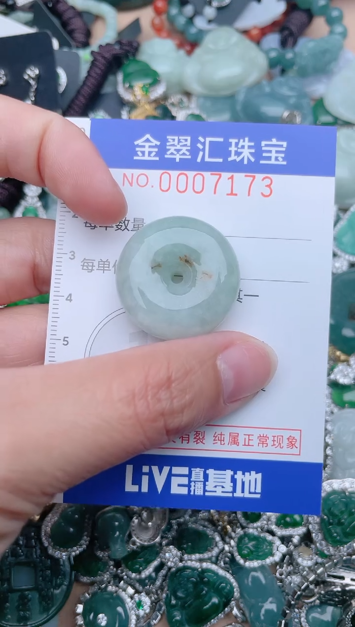 【闪购商品】翡翠颈饰未镶嵌7173.....1