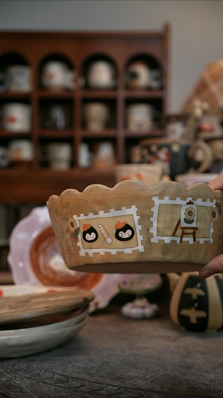 可爱丁***3川谷原创陶瓷12.19直播正品