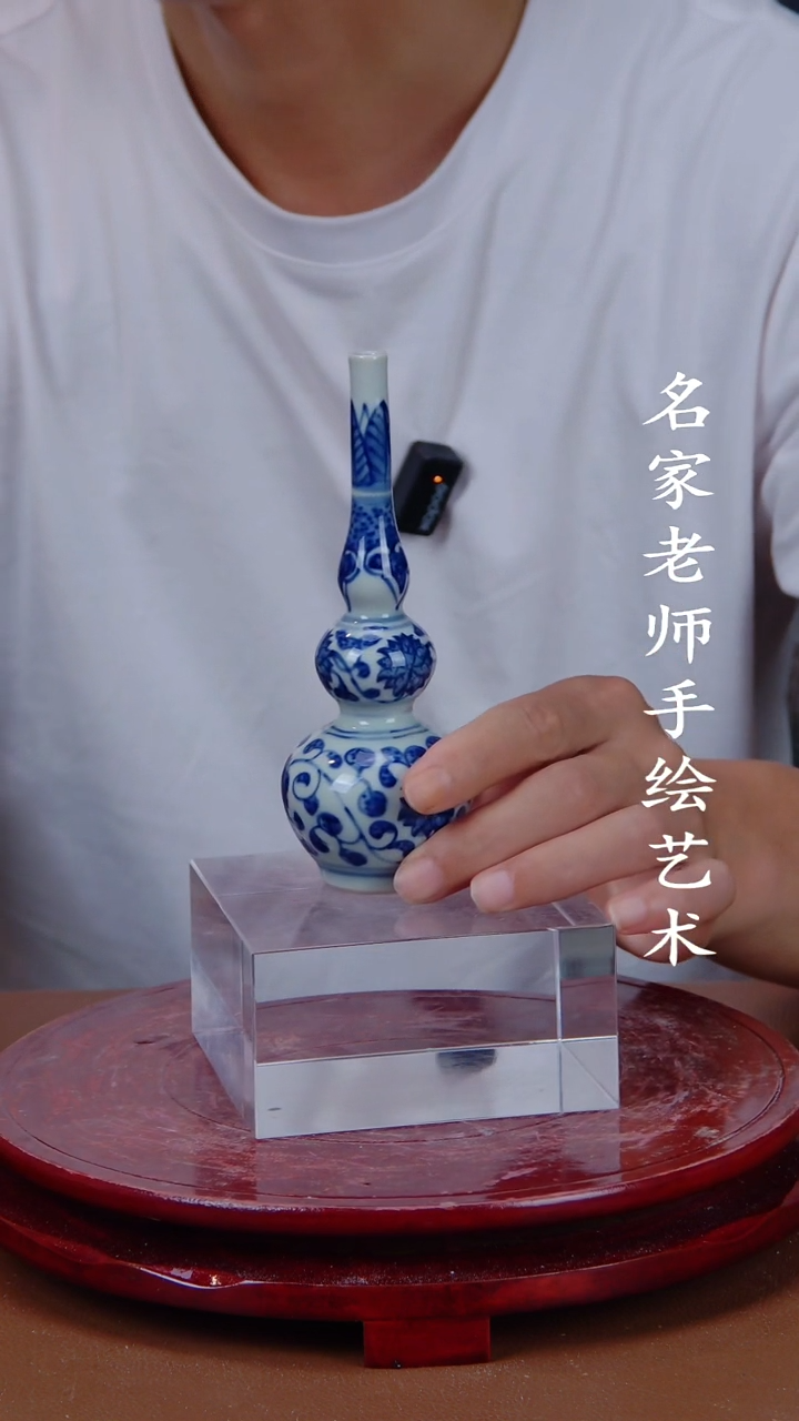 瓶景德镇手工手绘陶瓷摆件18