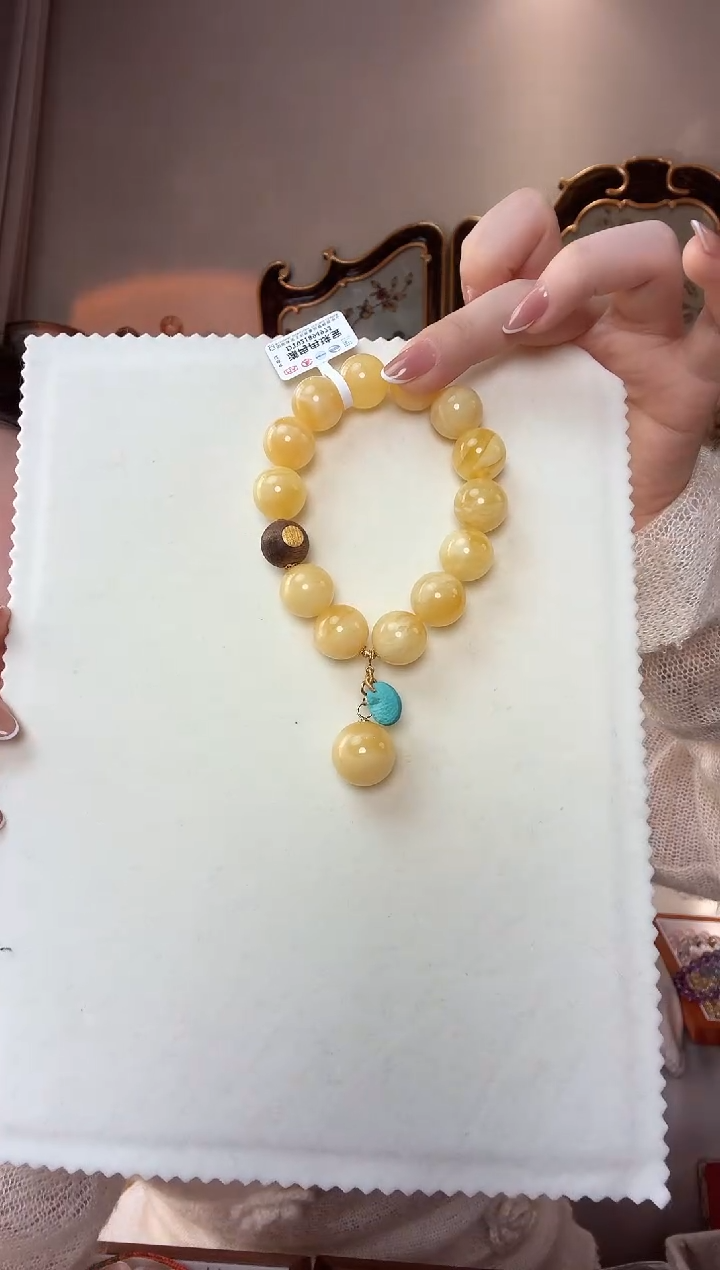 【闪购商品】蜜蜡手链未镶嵌蜜蜡手链