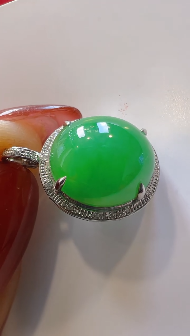 【闪购商品】翡翠吊坠(不含链)18K金镶嵌多样性团购发一件