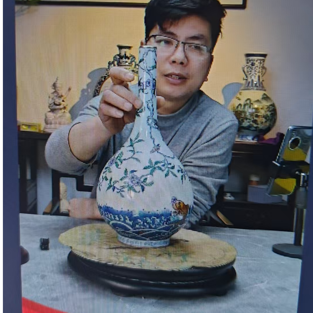 喜上眉梢赏瓶............