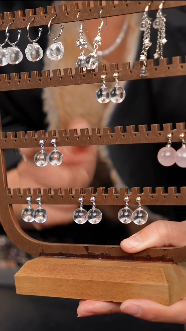 水晶摆件银S925镶嵌02