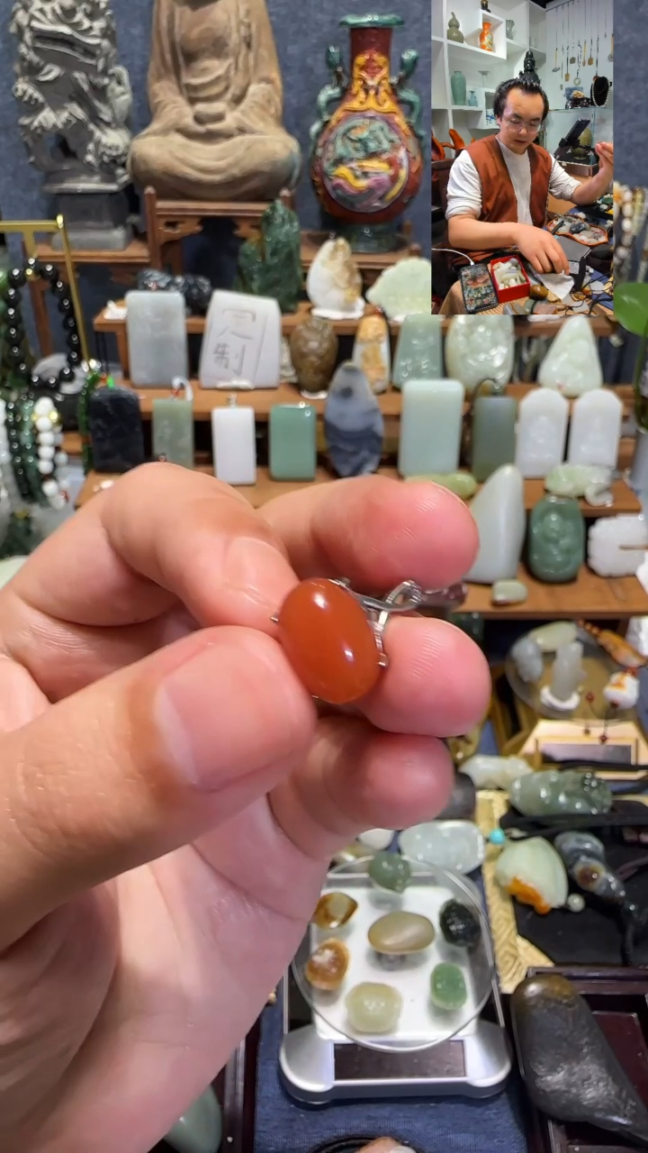 【闪购商品】南红玛瑙颈饰合金5