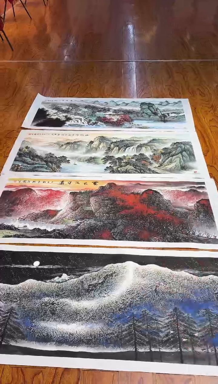 【闪购商品】国画孙桂国老师字画带亲笔合影证书30-144
