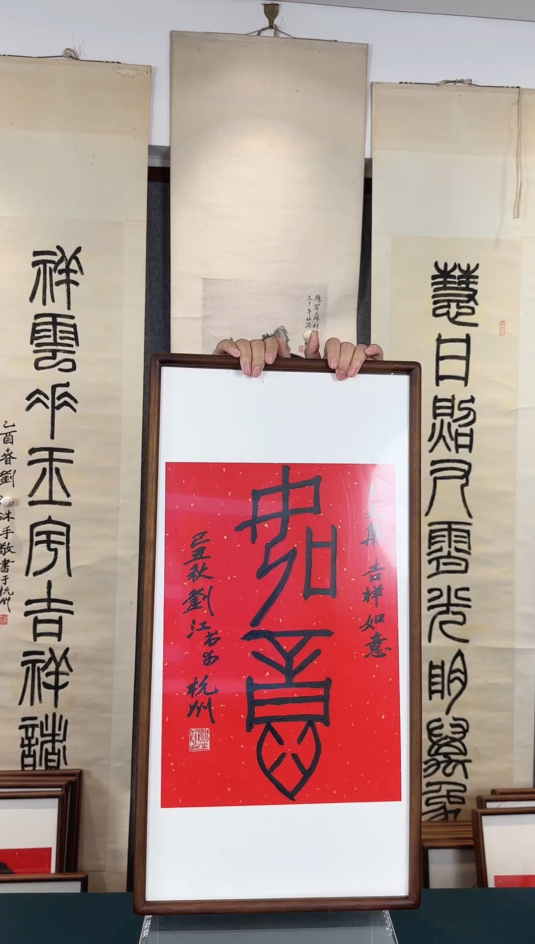 国画老师手绘作品