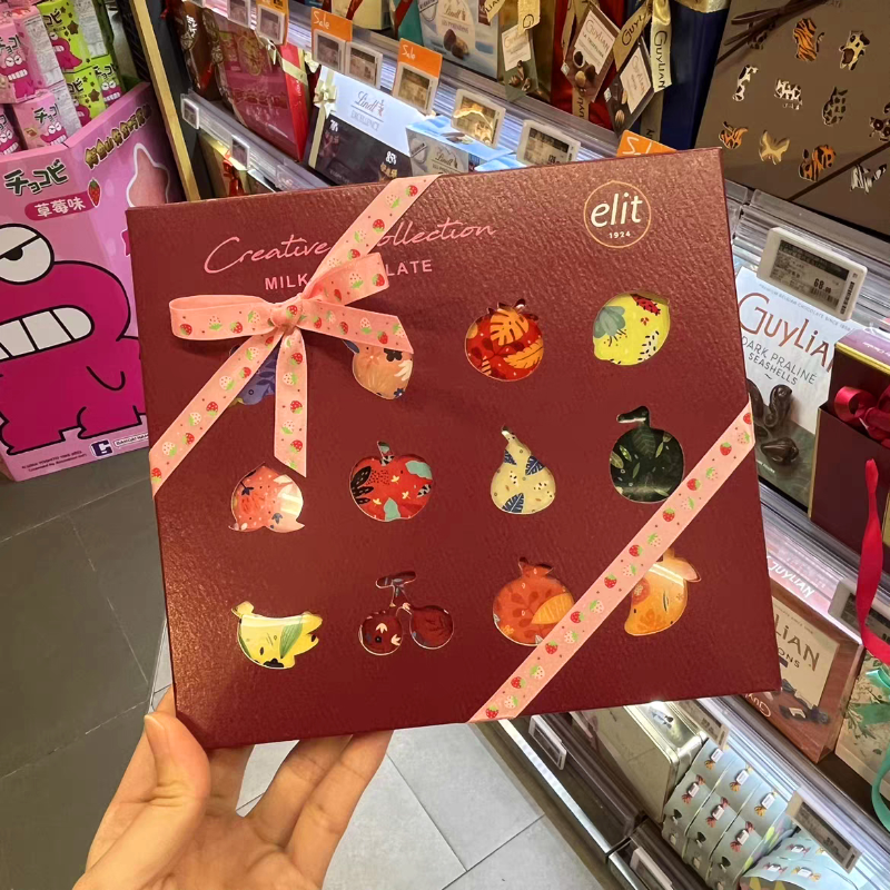 【情人节】依妮120g片装牛奶巧克力