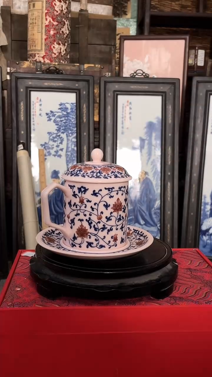 陶景德镇陶瓷摆件M133