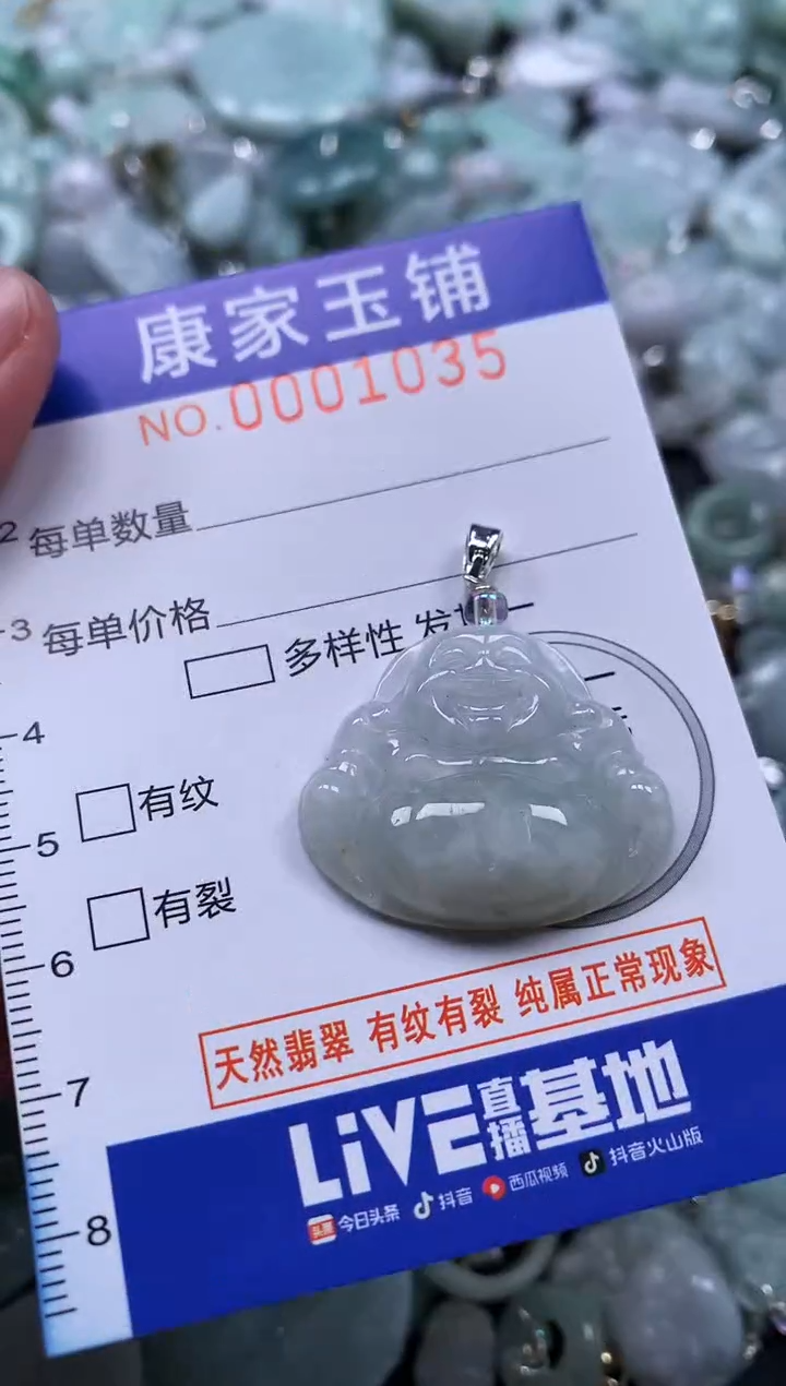 颈饰未镶嵌翡翠1035