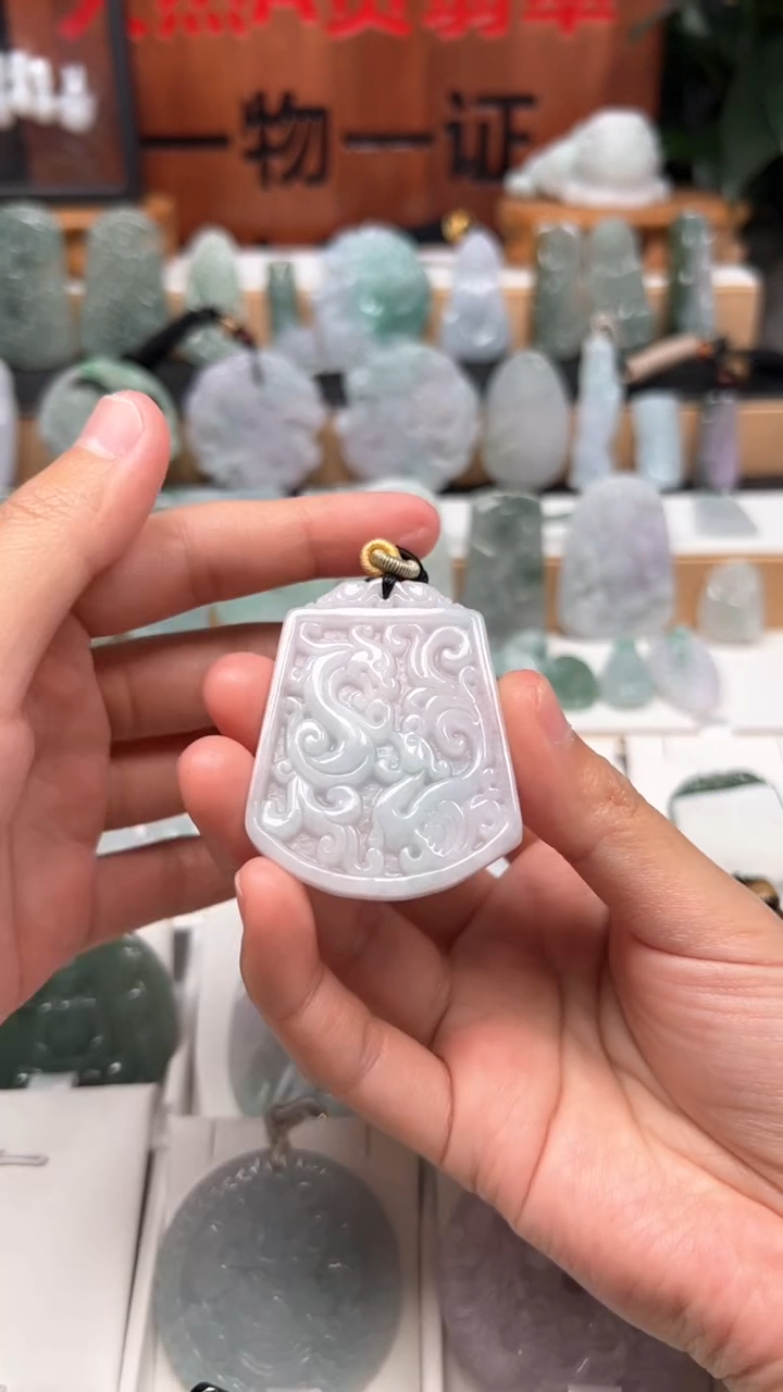 【闪购商品】翡翠颈饰未镶嵌天然A货翡翠1/23/30