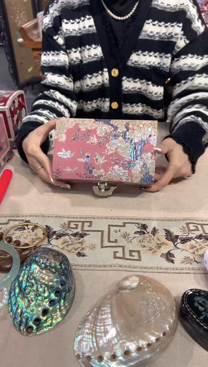 【闪购商品】鱼锁满贝底·弘贝雅螺钿漆器文化馆