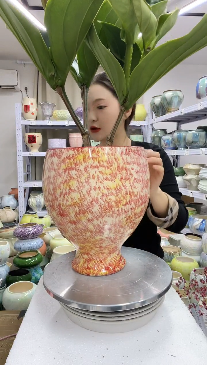 【1.2】花盆链接高：28 口：21