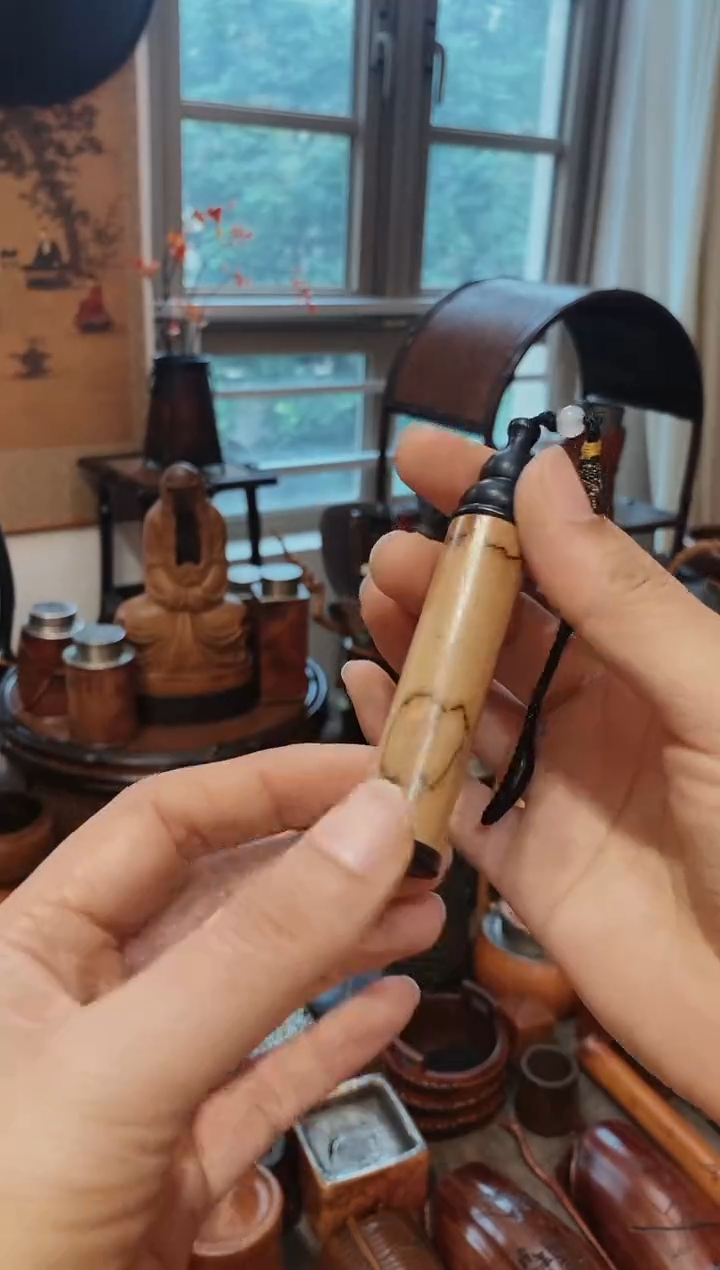 斑竹精品款牙签筒