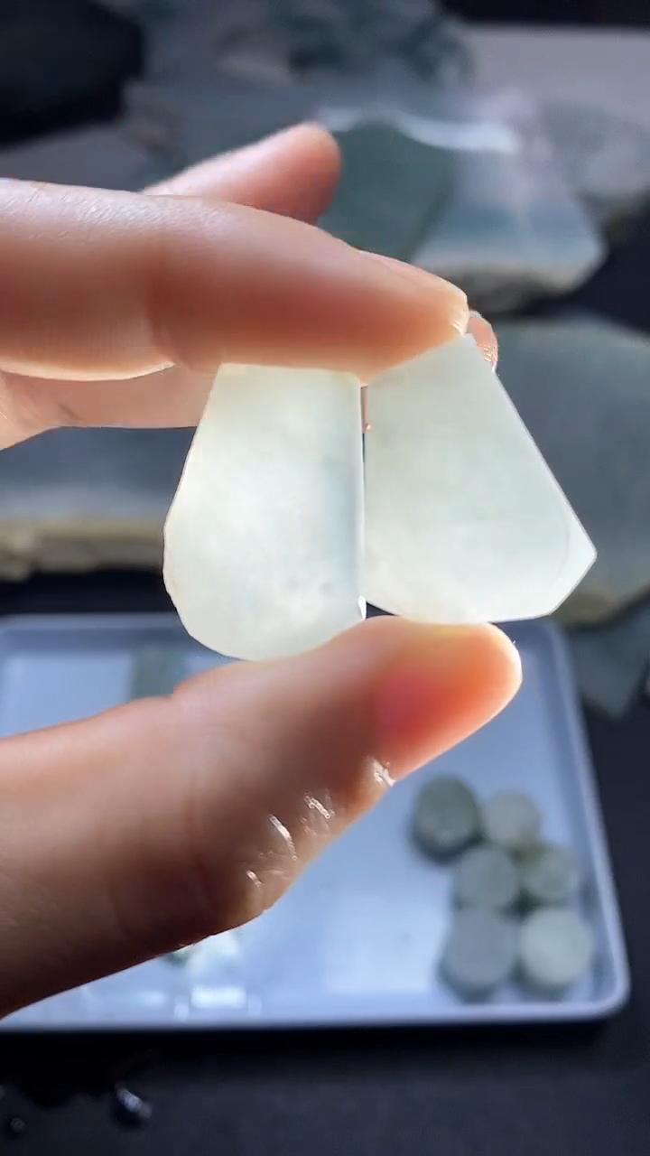 【闪购商品】翡翠颈饰未镶嵌料子