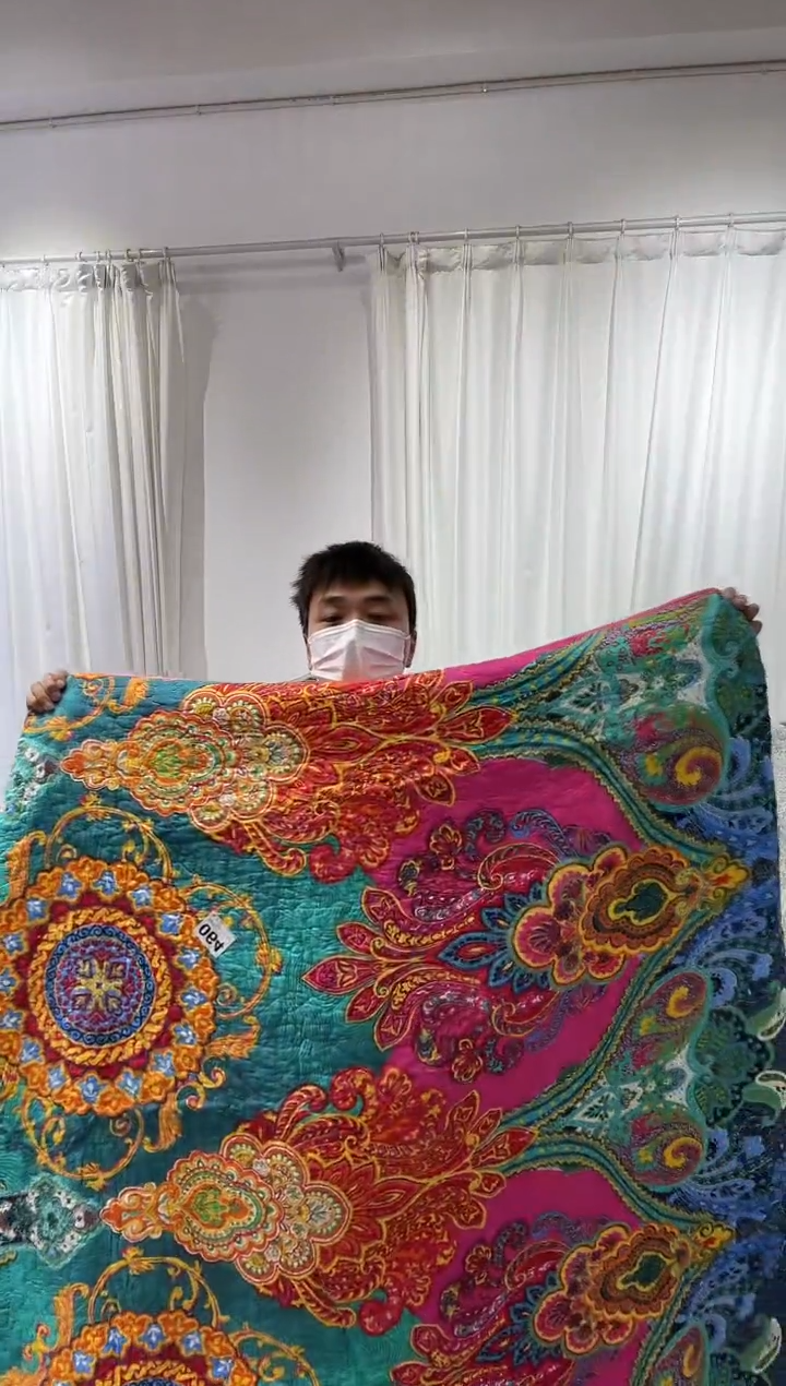 棉200*230纯棉床盖64号微瑕