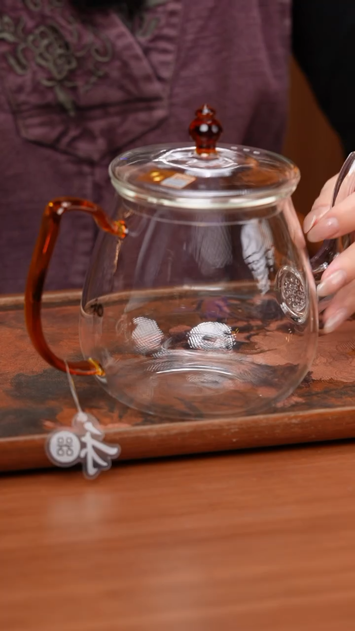 【闪购商品】禾器/晶彩文仕壶/琥珀