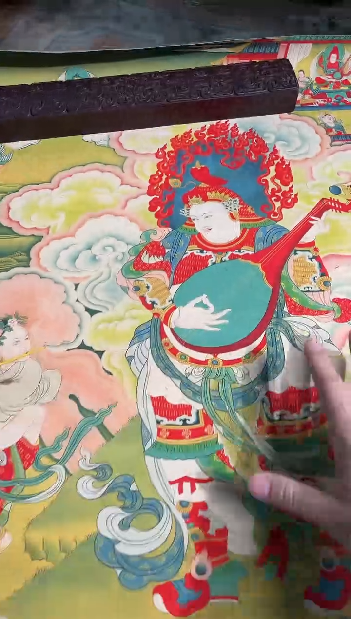 卷轴画天天的唐卡tk160