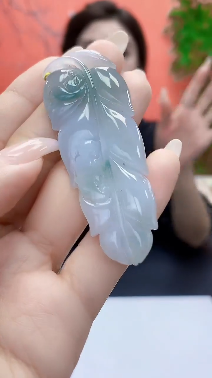 未镶嵌定制翡翠4829ty-毛货挂件179