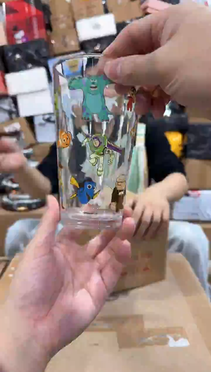 瓷片皮克斯合集玻璃杯