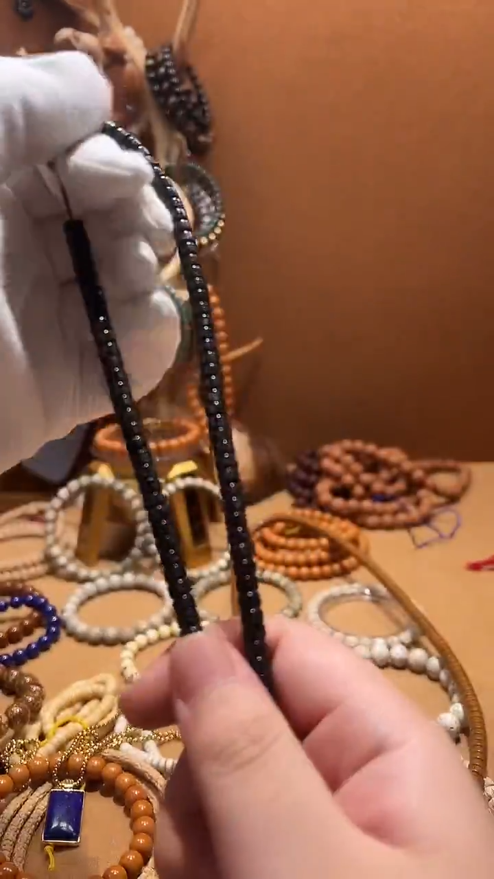 手串椰蒂椰蒂雕刻六字真言