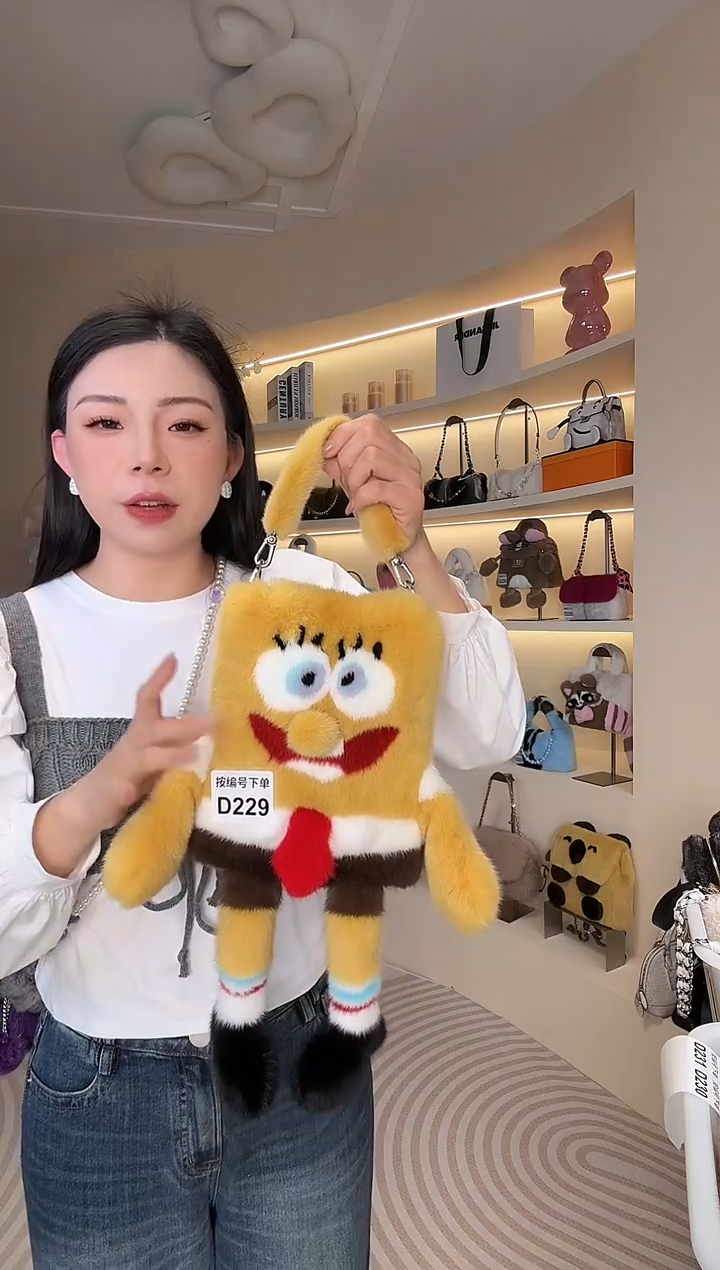 水貂毛【闪购商品】女包D229