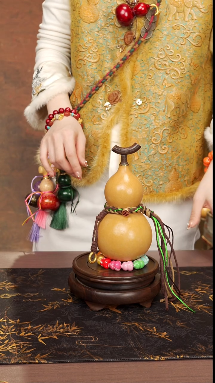 588--精品大漆酒葫芦-----88