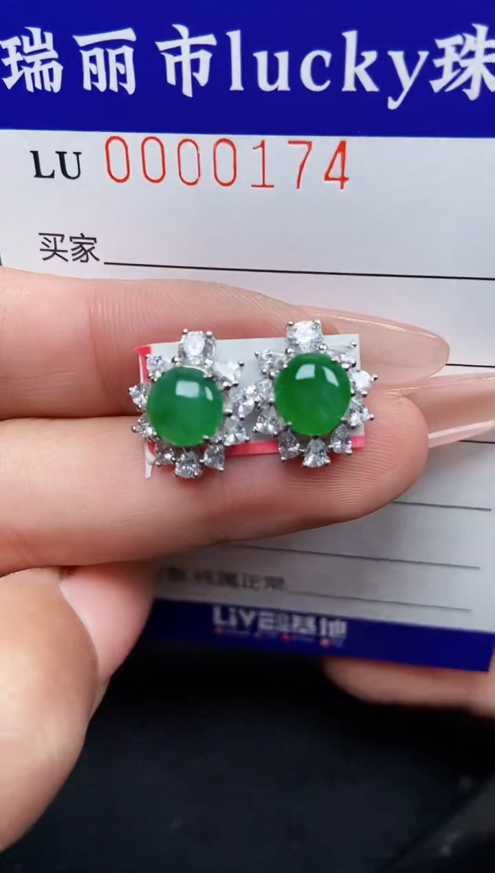 【闪购商品】翡翠颈饰银S925镶嵌0174