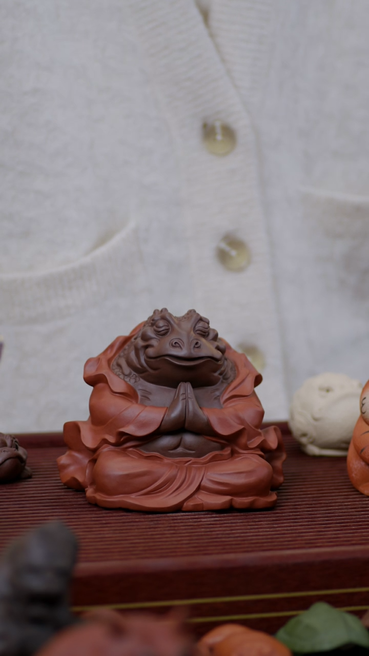 【闪购商品】紫砂茶宠紫砂蟾王