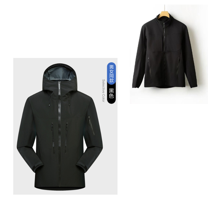 【硬核探险家套装B】SV七代户外冲锋衣+MX软壳