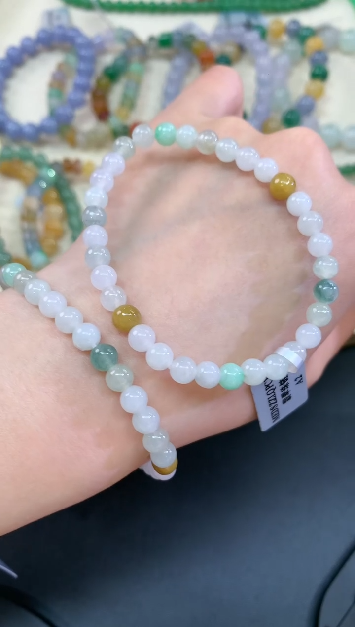 【闪购商品】翡翠手串未镶嵌A773|150|(多样性发)