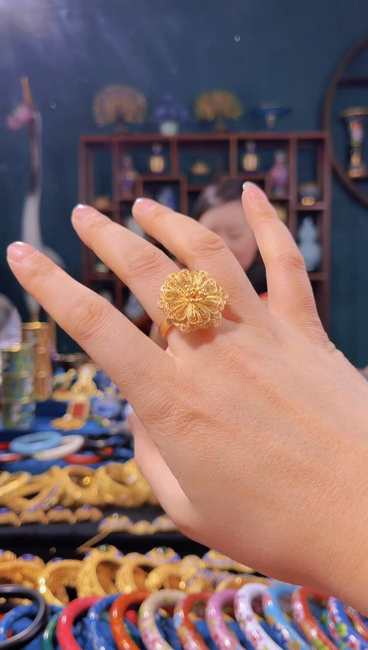 【闪购商品】非遗绝技 花丝戒指