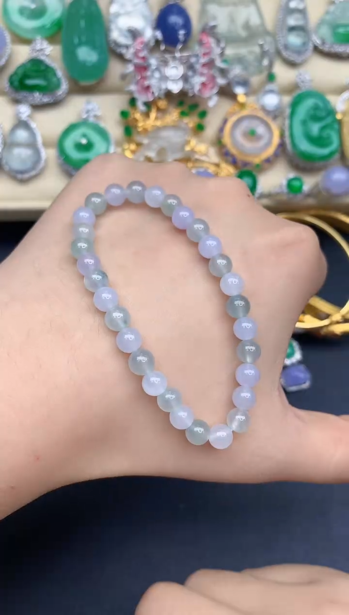 未镶嵌手链翡翠109-中国好珍宝