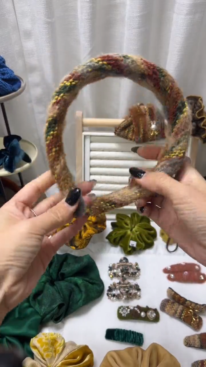 非金属布艺高端轻奢发饰193