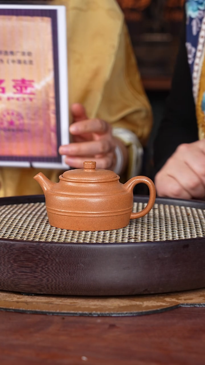 【闪购商品】紫砂茶壶葛家壶12-48 田黄泥德钟