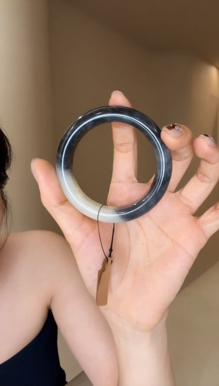 【闪购商品】和田玉手镯未镶嵌54-55mm青花