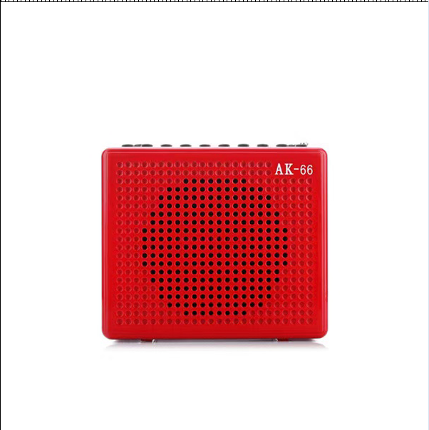 AKER/爱课扩音器AK66无线蓝牙遥控小蜜蜂娱乐插卡音箱唱戏机