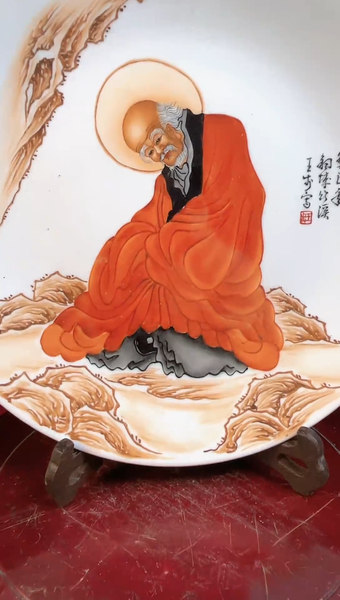 盘陶景德镇陶瓷盘 