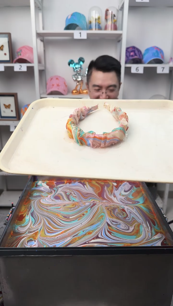 非金属布艺水拓发饰