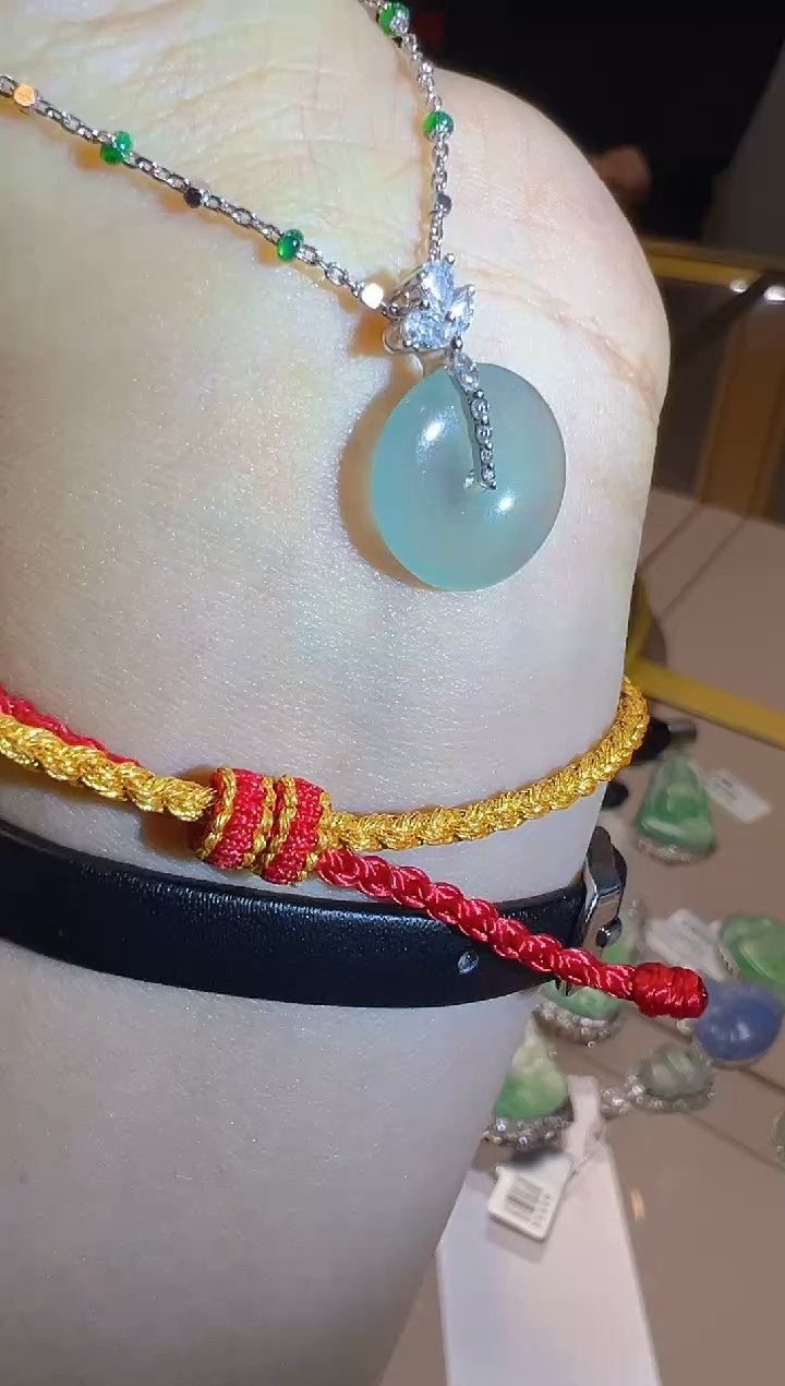 【闪购商品】翡翠吊坠(不含链)银S925镶嵌多样性团购发一件