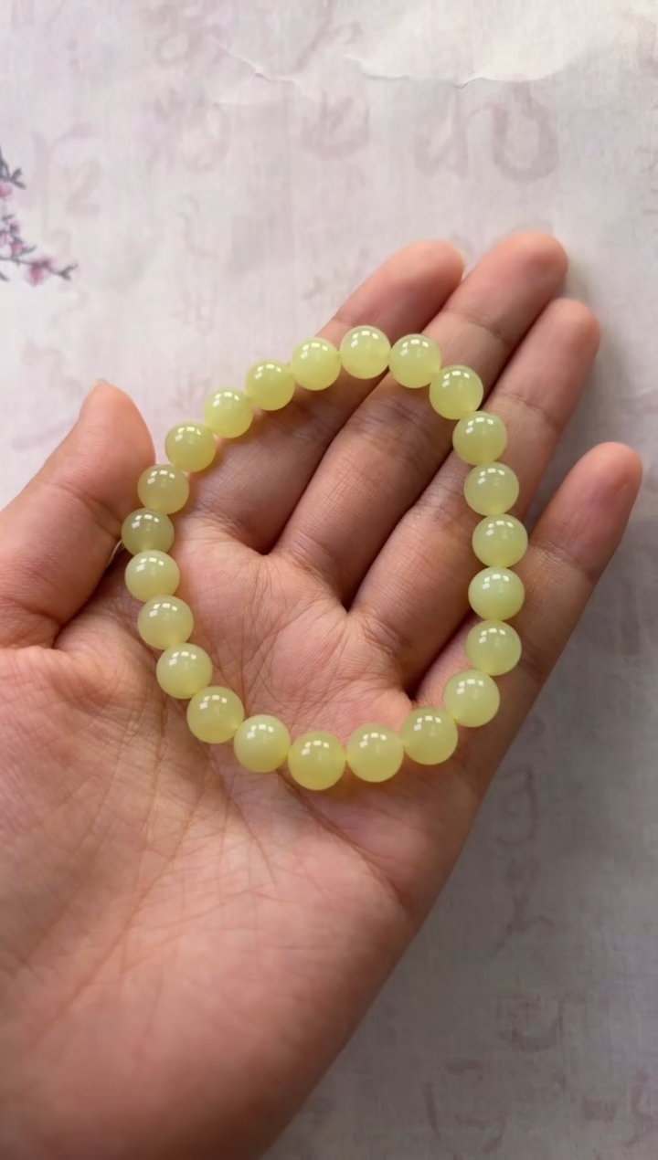 【闪购商品】和田玉手串未镶嵌黄口手串