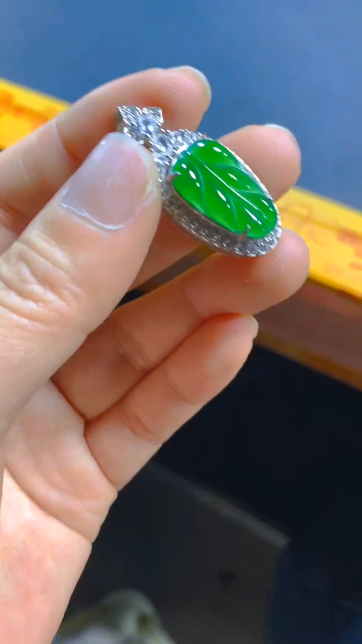 【闪购商品】翡翠吊坠(赠链)未镶嵌0850405592多样性发一